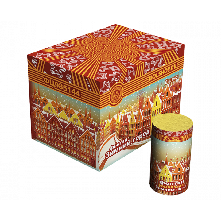Зимний город